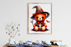 Halloween Teddy Bear Clipart Bundle - CraftNest - Digital Crafting and Art
