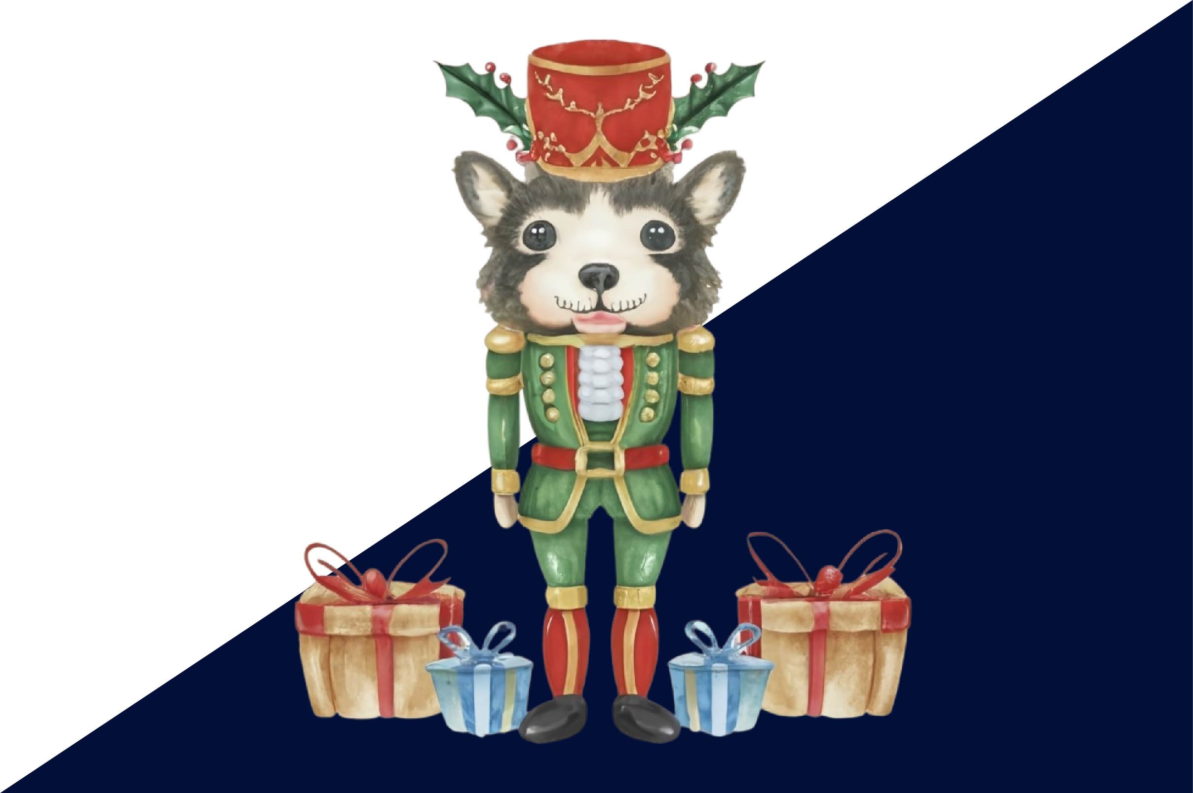 Animal Christmas Nutcracker Clipart Bundle - CraftNest - Digital Crafting and Art