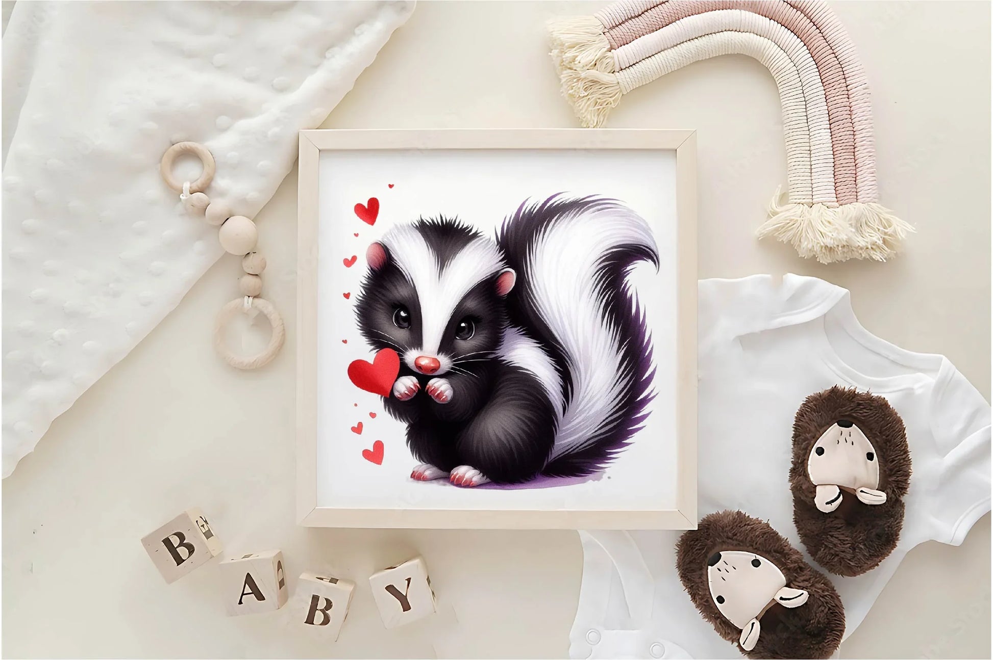 Cute Kawaii Skunk Clipart Bundle - CraftNest - Digital Crafting and Art