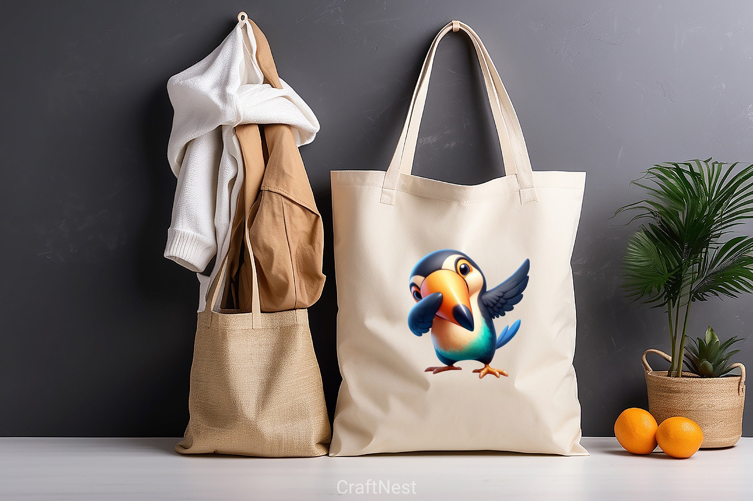 Cute Dabbing Toucan Clipart Bundle - CraftNest - Digital Crafting and Art