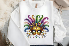 Mardi Gras Mask Clipart Bundle 1 - CraftNest - Digital Crafting and Art