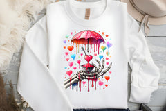 Valentine Skeleton Clipart Bundle 4 - CraftNest - Digital Crafting and Art