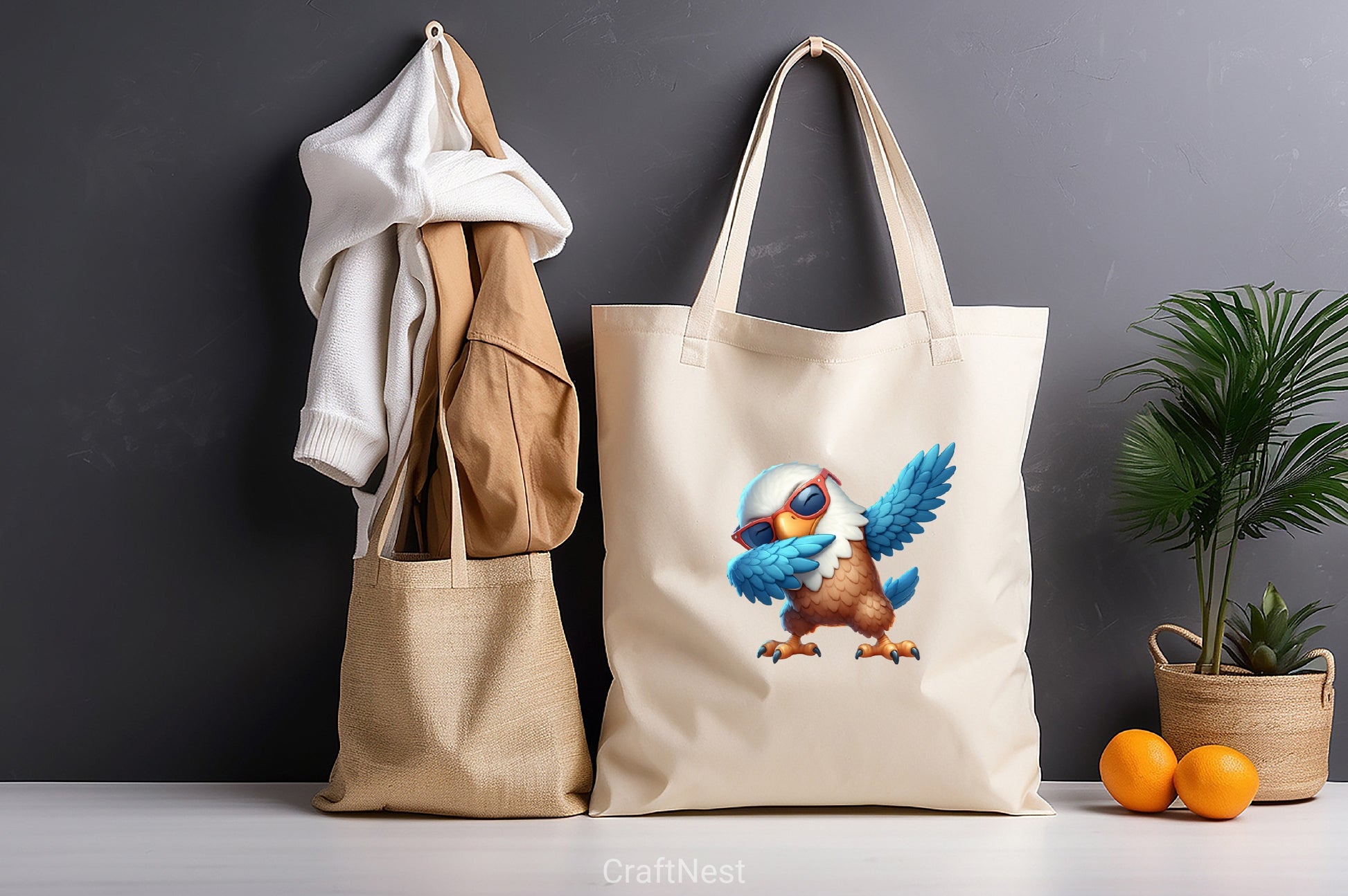 Cute Dabbing Eagle Clipart Bundle - CraftNest - Digital Crafting and Art