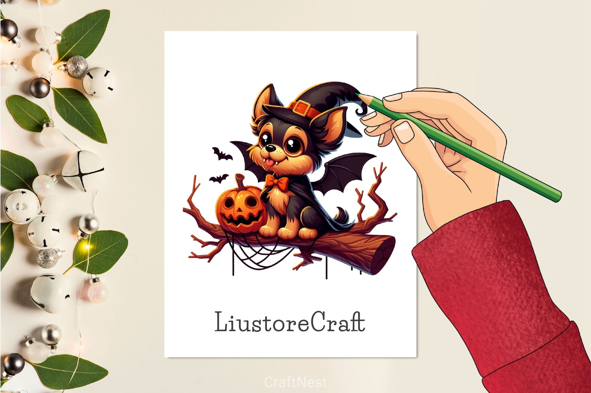 Halloween Dog Clipart Bundle 3 - CraftNest - Digital Crafting and Art
