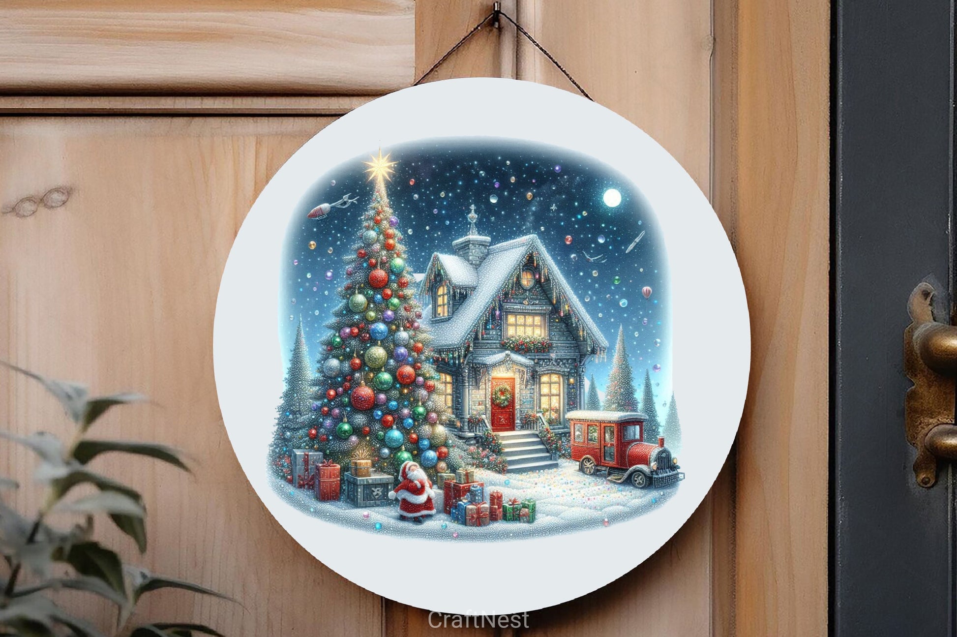 Christmas Winter House Clipart Bundle 2 - CraftNest - Digital Crafting and Art