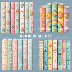 Kids Book Borders Clipart Bundle - CraftNest - Digital Crafting and Art