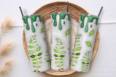 3D Inflated Leaf Tumbler Bundle - CraftNest - Digital Crafting and Art
