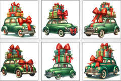 Christmas Car Gifts Clipart Bundle - CraftNest - Digital Crafting and Art
