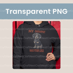 My Therapist Has Four Legs Dachshund Clipart Bundle - CraftNest - Digital Crafting and Art