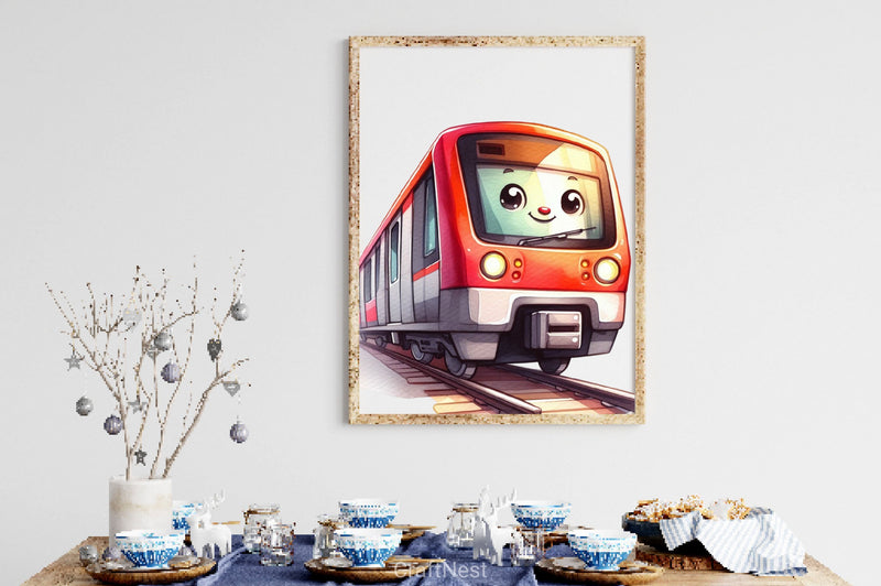 Cute Transport Clipart Bundle 2 - CraftNest - Digital Crafting and Art