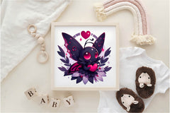 Cute Dark Butterfly Clipart Bundle - CraftNest - Digital Crafting and Art