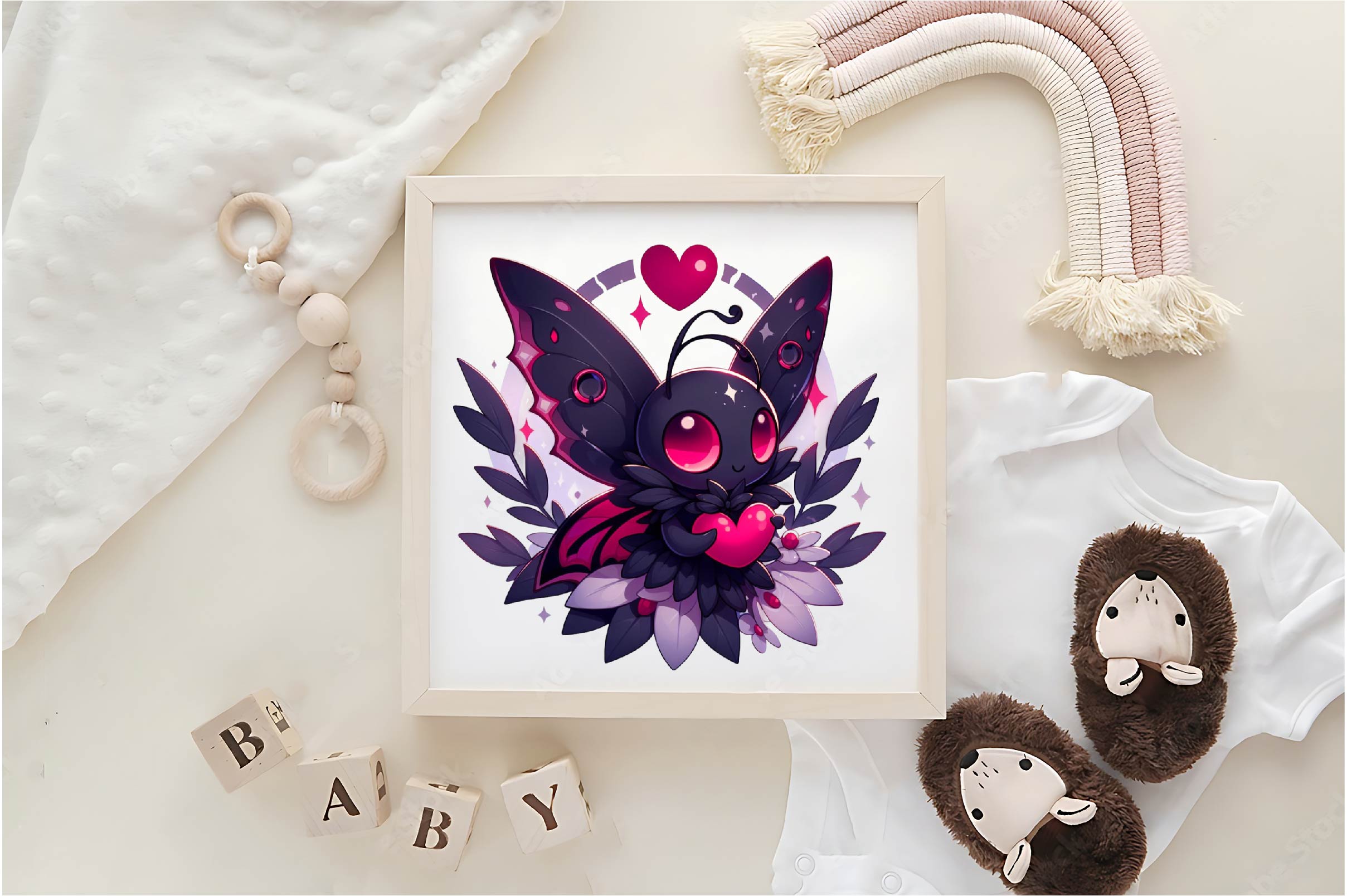 Cute Dark Butterfly Clipart Bundle - CraftNest - Digital Crafting and Art