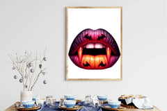 Halloween Lips Clipart Bundle - CraftNest - Digital Crafting and Art