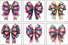 Coquette Bow Clipart Bundle 2 - CraftNest - Digital Crafting and Art