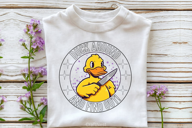 Duck Around And Find Out Clipart Bundle - CraftNest - Digital Crafting and Art