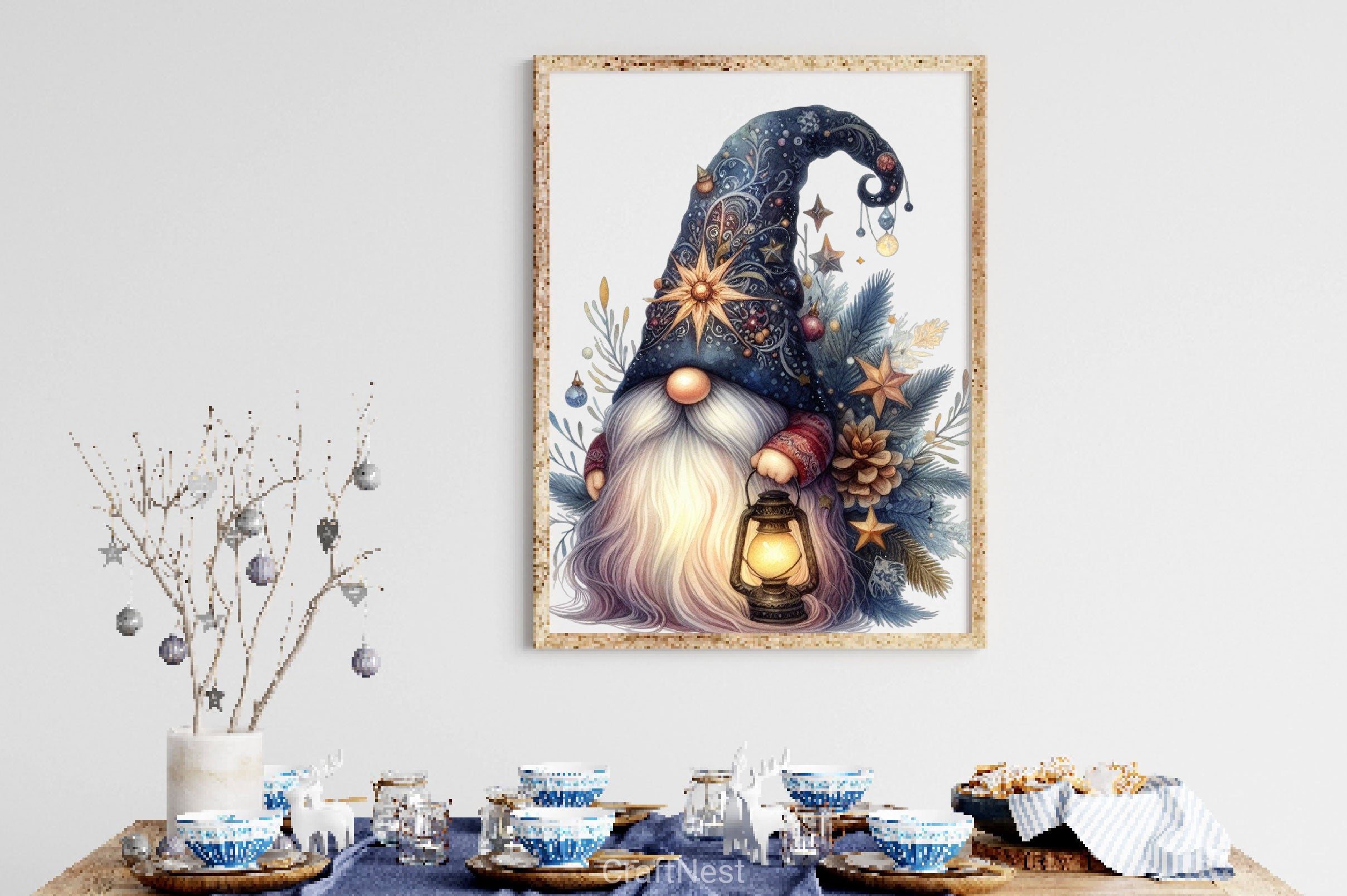 Celestial Gnome Clipart Bundle - CraftNest - Digital Crafting and Art