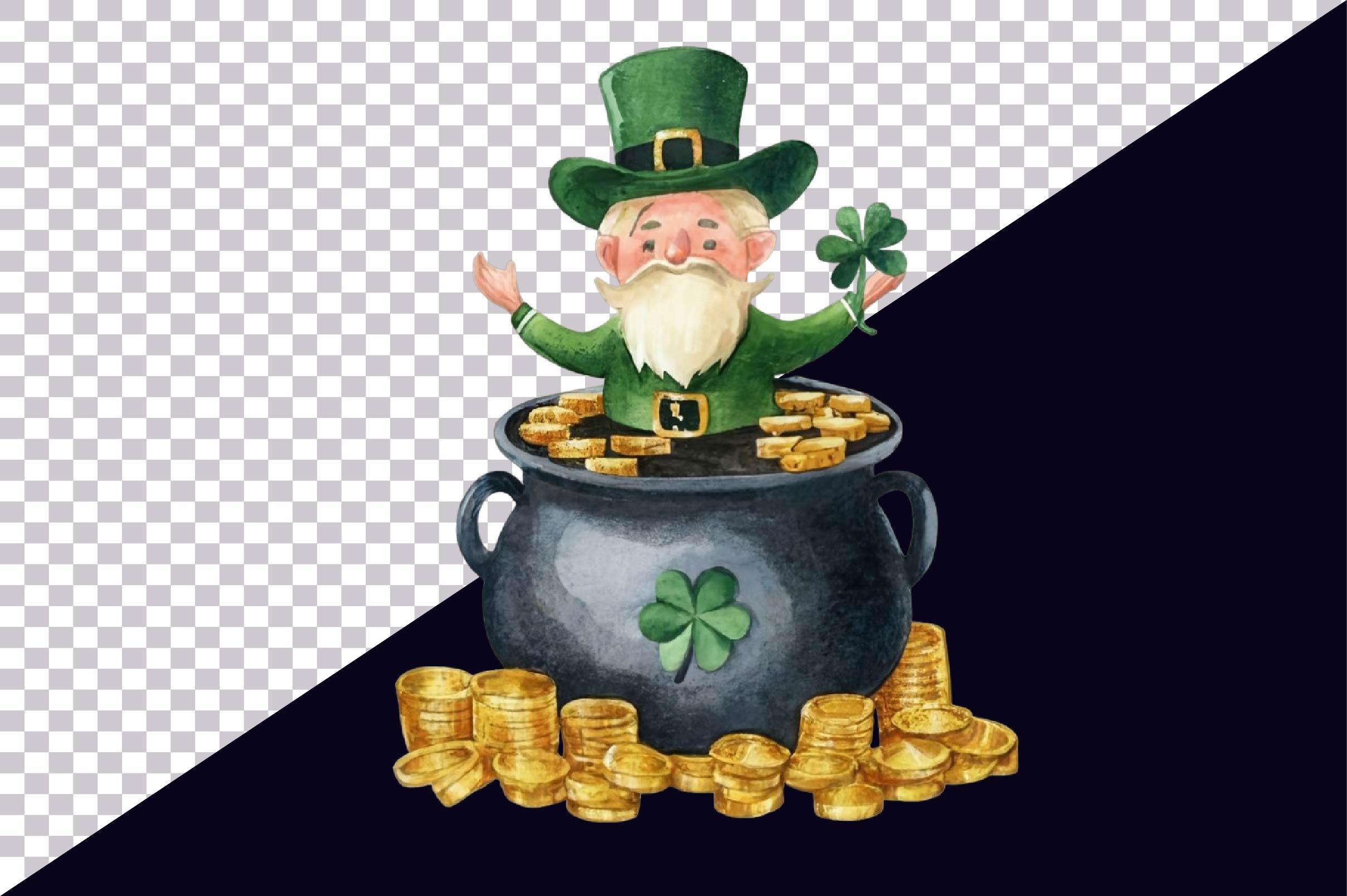 Leprechaun Gold Clipart Bundle - CraftNest - Digital Crafting and Art