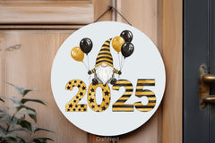 New Year Gnomes 2025 Clipart Bundle 3 - CraftNest - Digital Crafting and Art