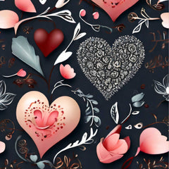 Valentine's Day Seamless Digital Paper 2 - CraftNest - Digital Crafting and Art
