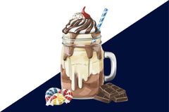 Chocolate Milkshake Clipart Bundle - CraftNest - Digital Crafting and Art