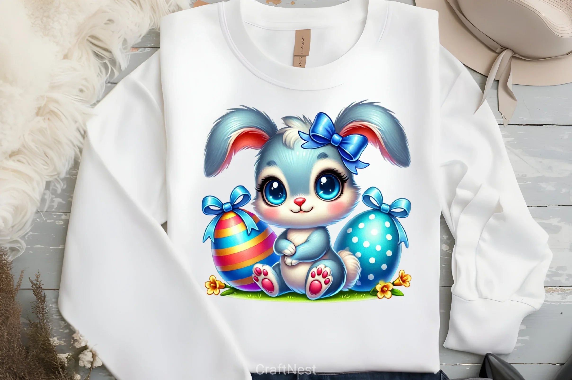 Easter Bunny Clipart Bundle 51 - CraftNest - Digital Crafting and Art