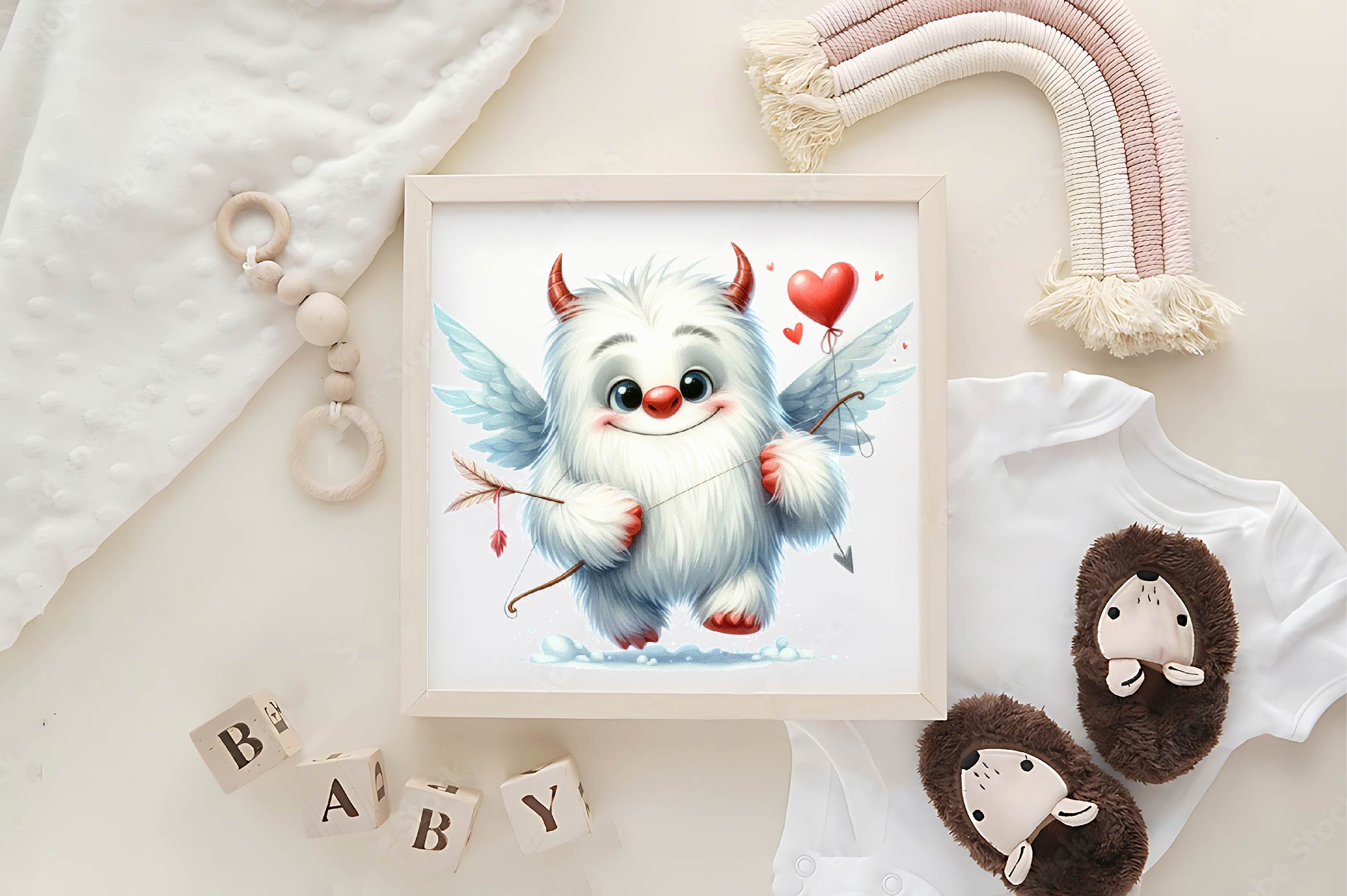 Cute Yeti Clipart Bundle - CraftNest - Digital Crafting and Art