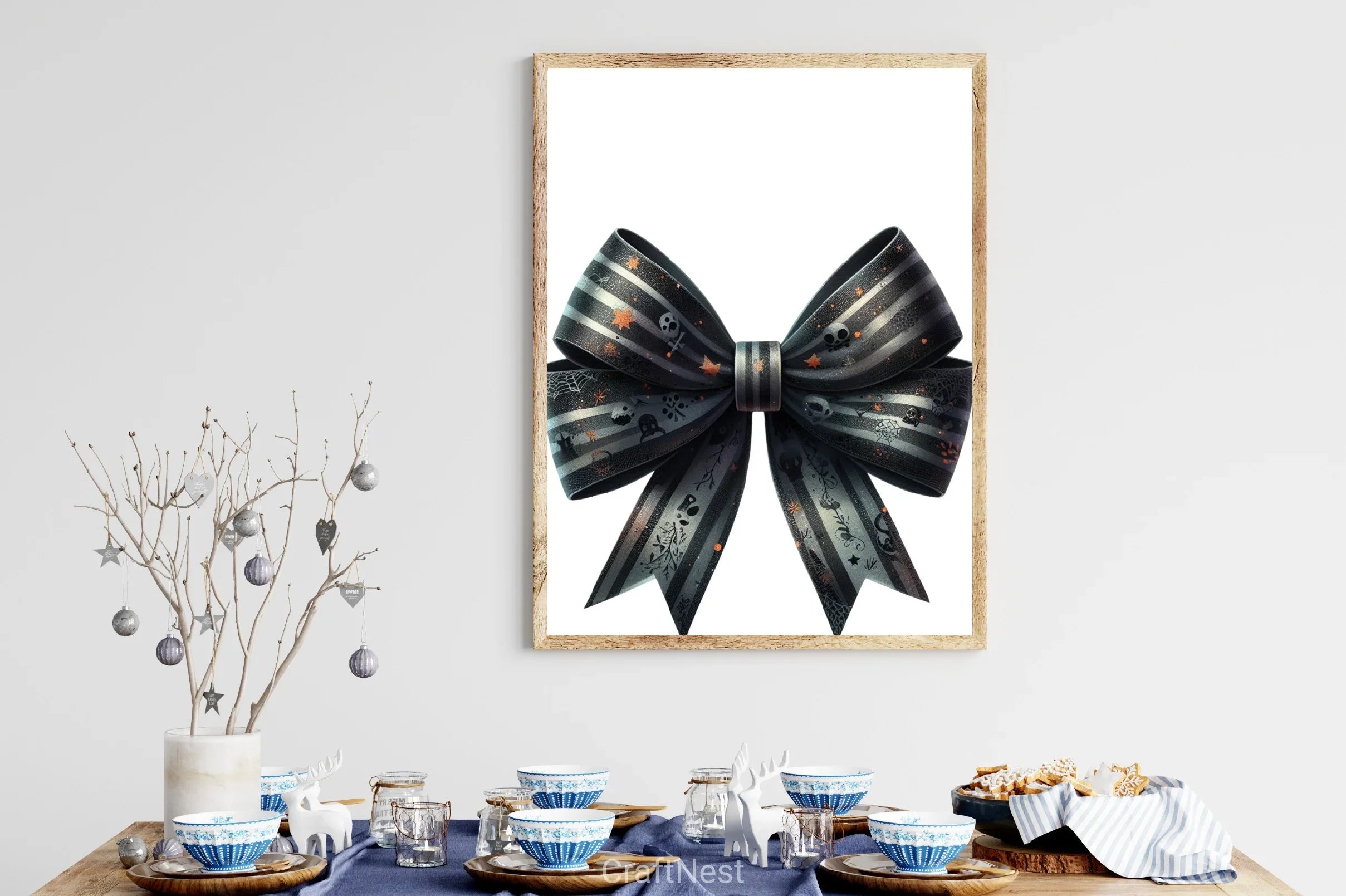 Halloween Bow Clipart Bundle - CraftNest - Digital Crafting and Art