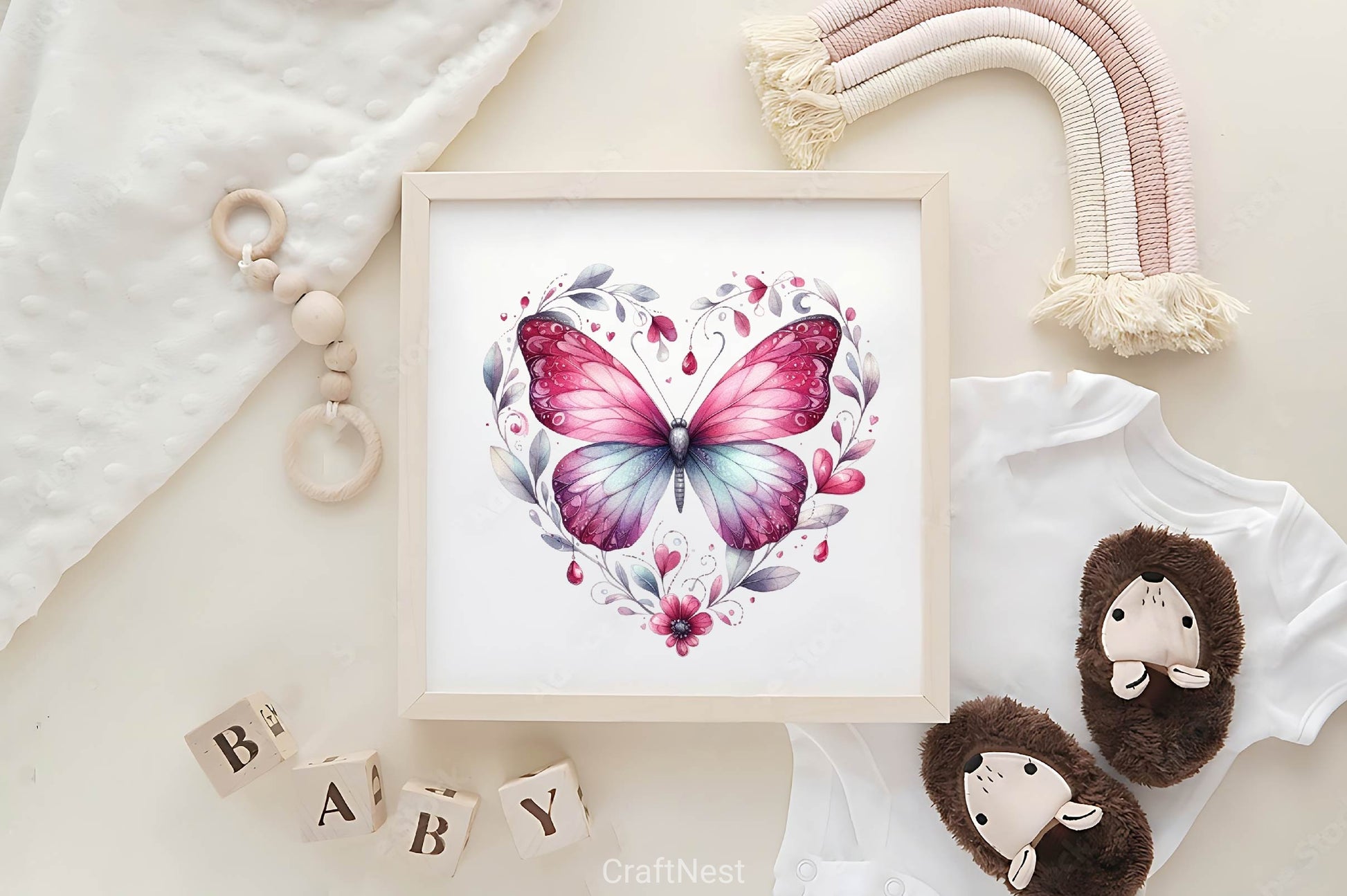 Magical Butterfly Clipart Bundle - CraftNest - Digital Crafting and Art