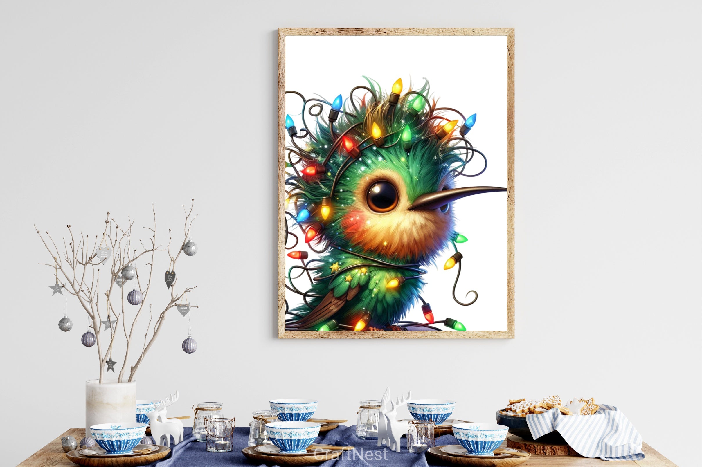 Christmas Bird Clipart Bundle 2 - CraftNest - Digital Crafting and Art