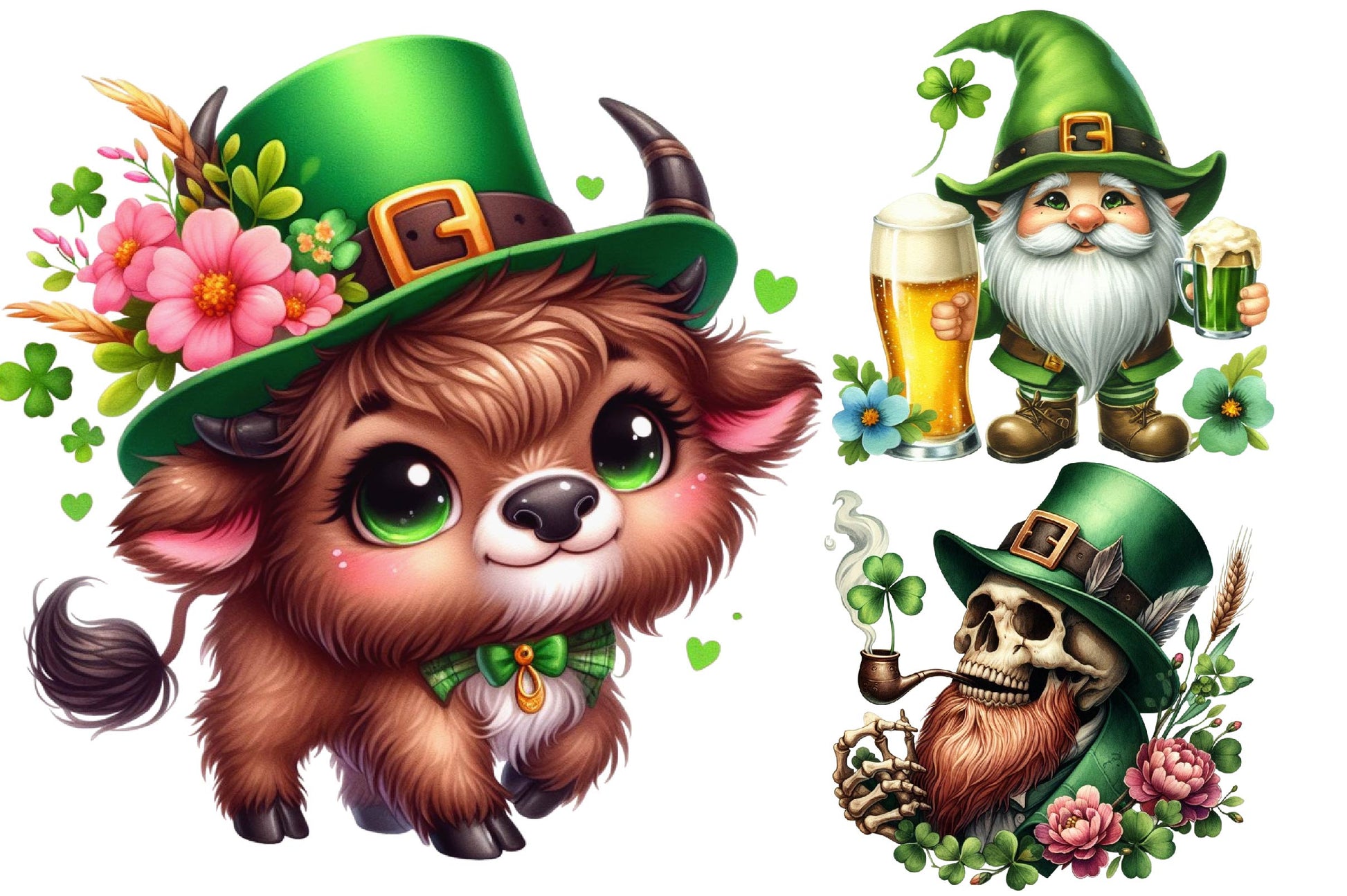 St Patrick S Day Clipart Bundle 1 - CraftNest - Digital Crafting and Art
