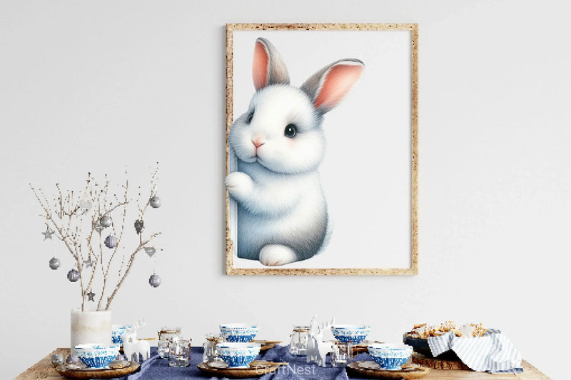 Easter Peeking Out Clipart Bundle 2 - CraftNest - Digital Crafting and Art