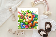 Jungle Cat Clipart Bundle - CraftNest - Digital Crafting and Art