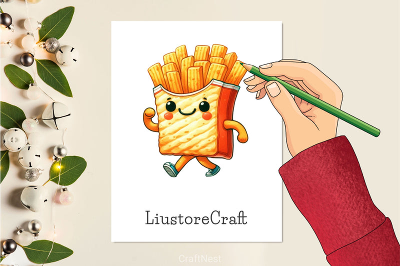 Funny Food Clipart Bundle - CraftNest - Digital Crafting and Art