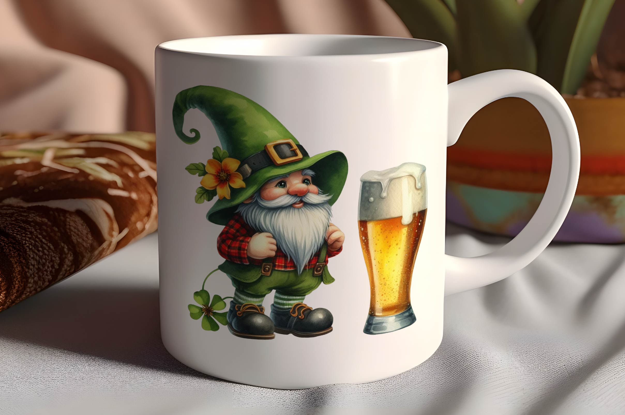 St Patrick'S Gnome Clipart Bundle - CraftNest - Digital Crafting and Art