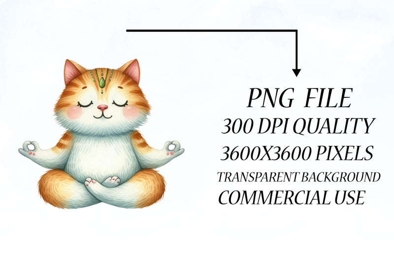 Cute Yoga Animals Clipart Bundle - CraftNest - Digital Crafting and Art