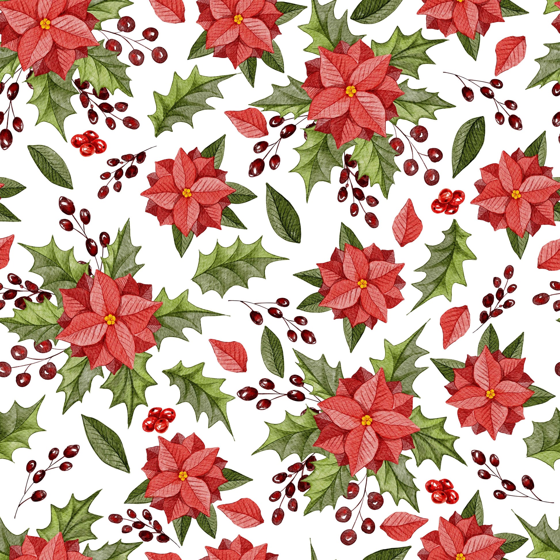 Cardinal Seamless Digital Paper - CraftNest - Digital Crafting and Art