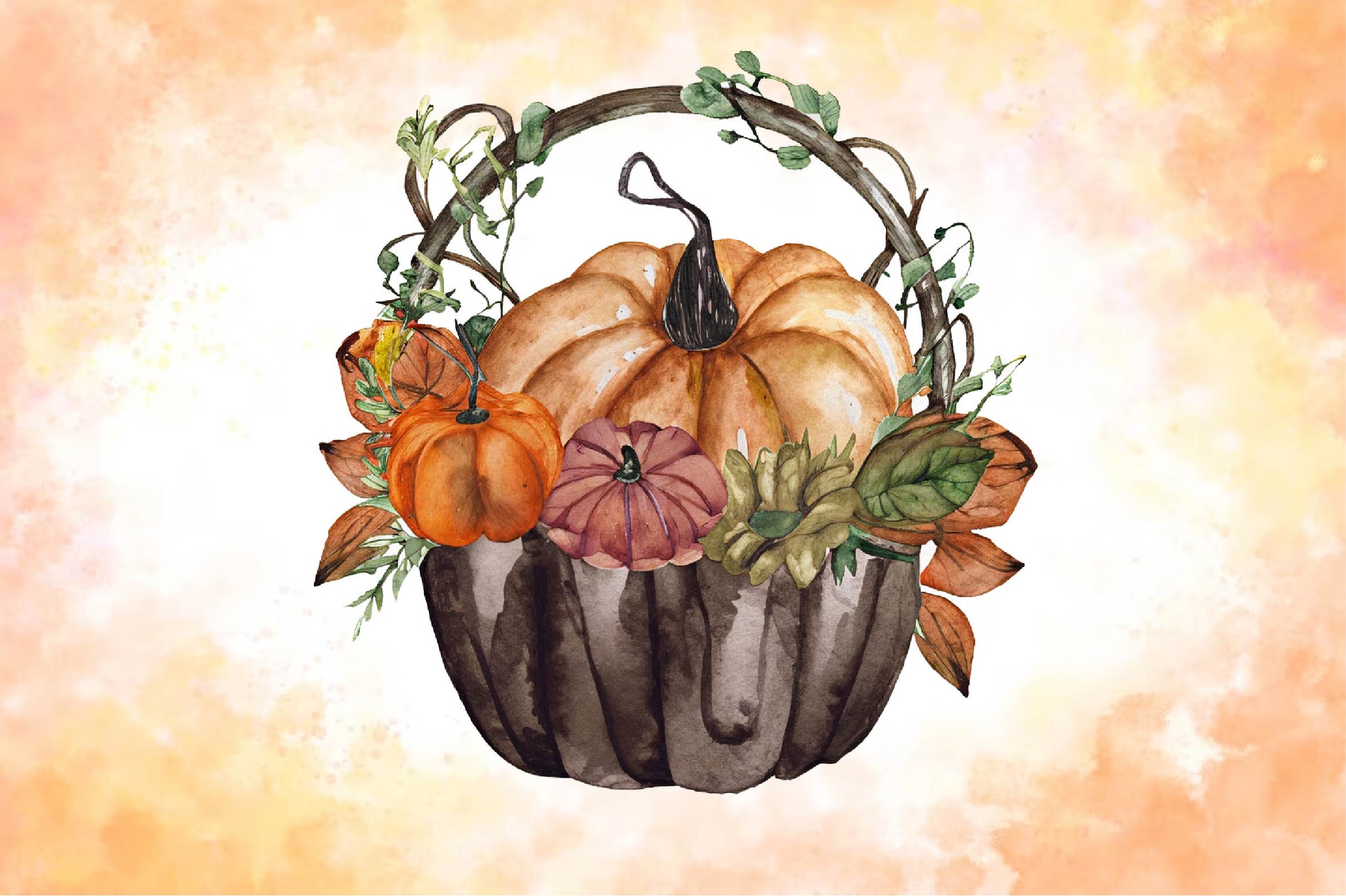 Gothic Pumpkin Clipart Bundle - CraftNest - Digital Crafting and Art