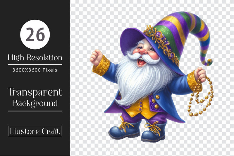 Mardi Gras Clipart Bundle 6 - CraftNest - Digital Crafting and Art