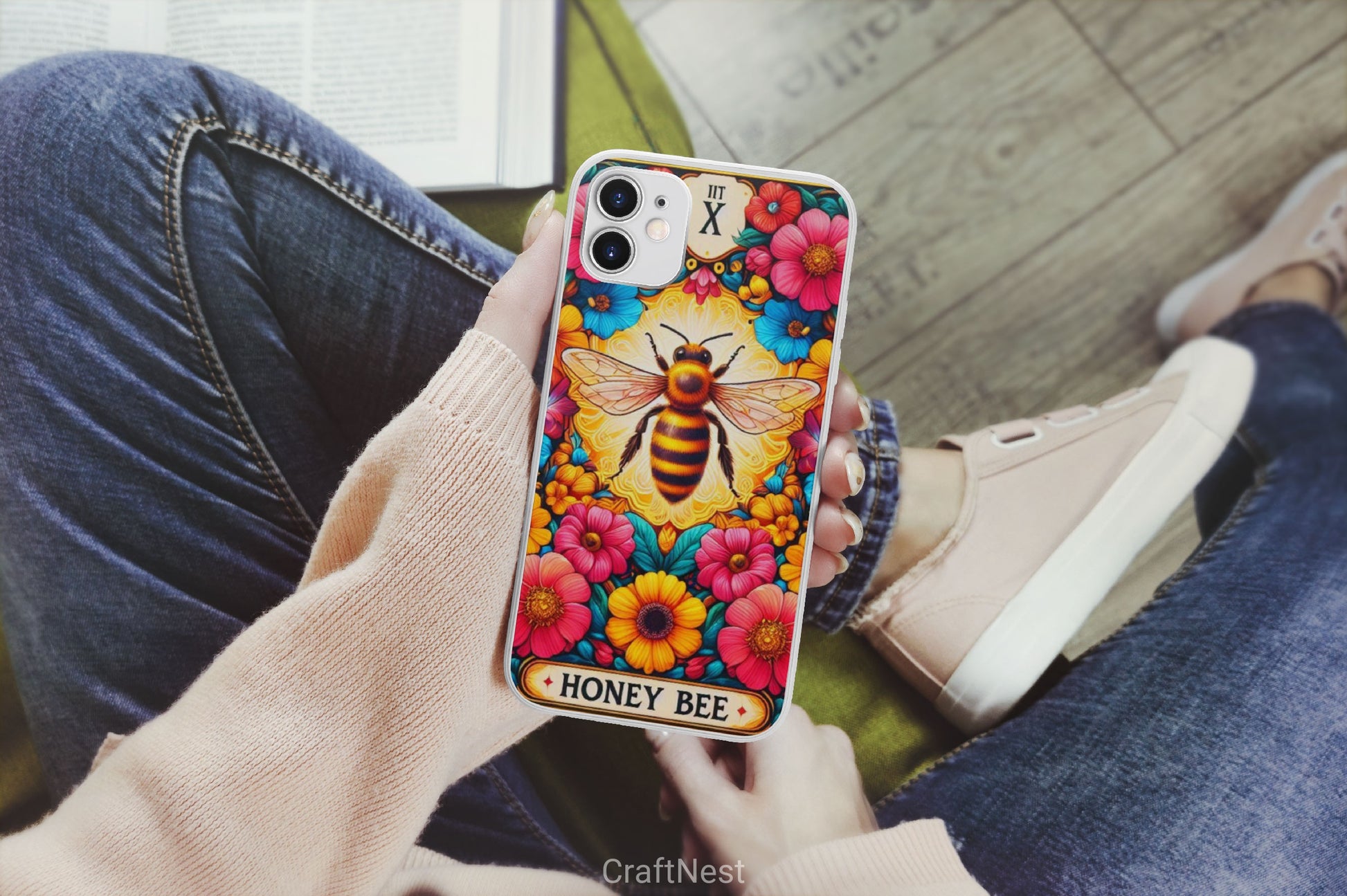 Honey Bee Tarot Card Clipart Bundle 24 - CraftNest - Digital Crafting and Art