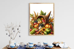 Autumn Harvest Basket Clipart Bundle - CraftNest - Digital Crafting and Art