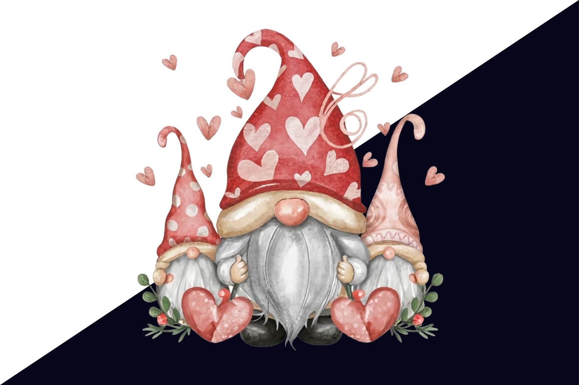 Cute Valentine's Gnomes Clipart Bundle - CraftNest - Digital Crafting and Art