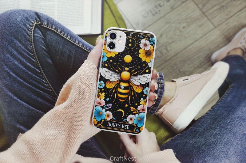 Honey Bee Tarot Card Clipart Bundle 12 - CraftNest - Digital Crafting and Art