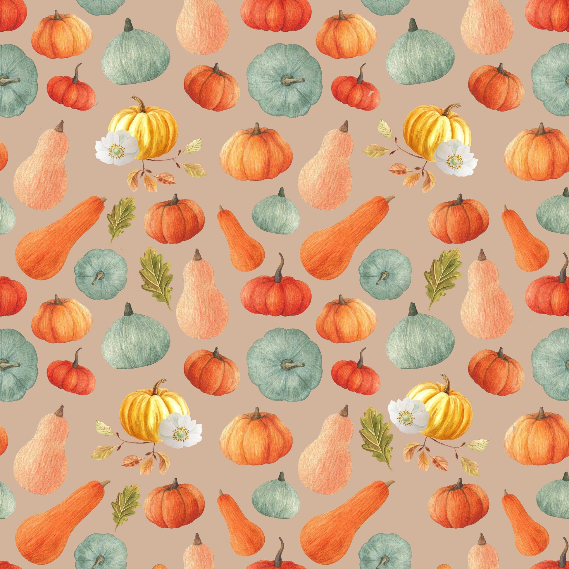 Harvest Seamless Digital Paper - CraftNest - Digital Crafting and Art