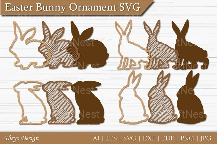 Easter Bunny SVG Bundle
