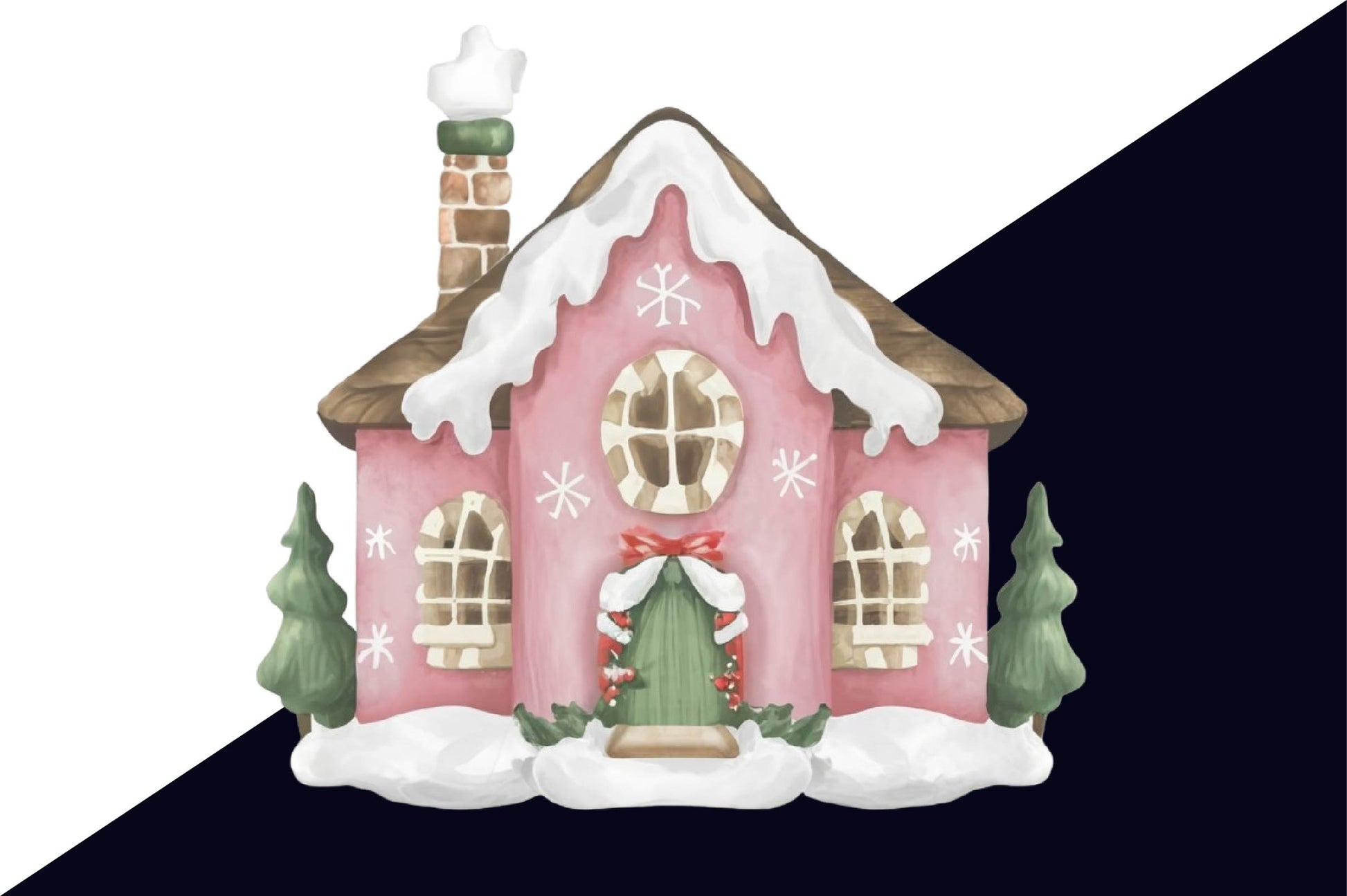 Christmas House Clipart Bundle 1 - CraftNest - Digital Crafting and Art