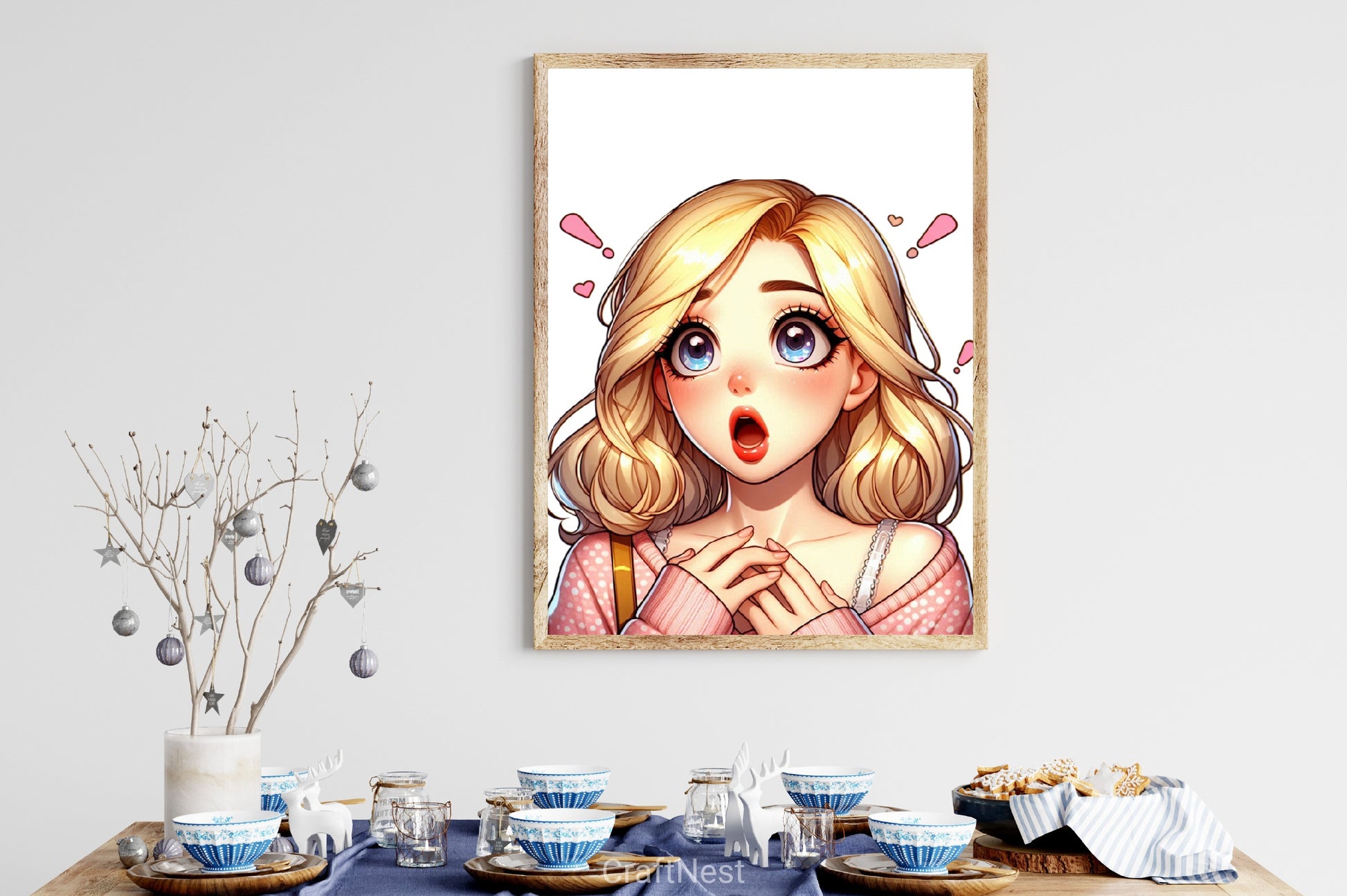 Surprise Girl Clipart Bundle - CraftNest - Digital Crafting and Art