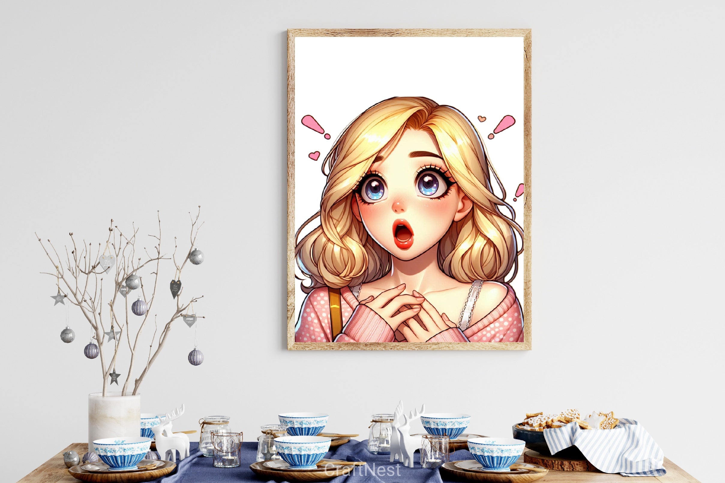 Surprise Girl Clipart Bundle - CraftNest - Digital Crafting and Art