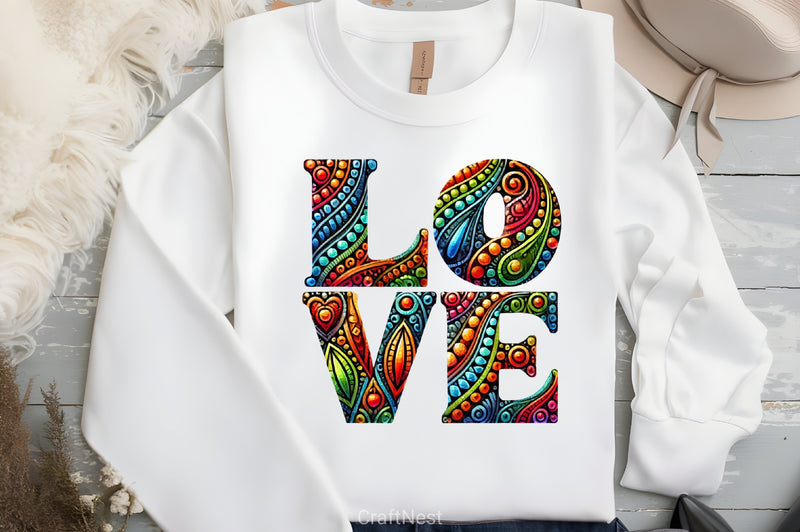 African Kente Love Clipart Bundle - CraftNest - Digital Crafting and Art