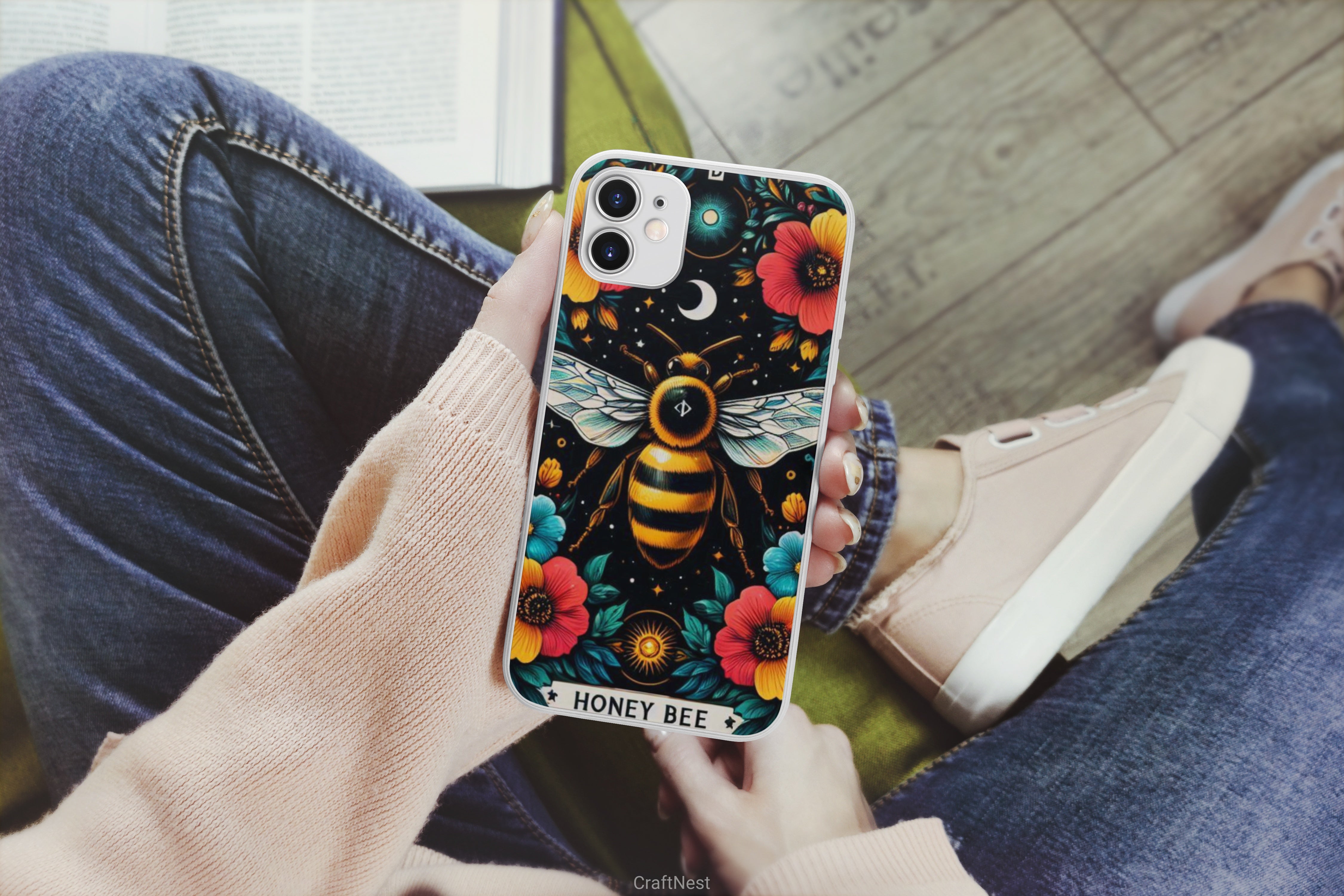 Honey Bee Tarot Card Clipart Bundle 3 - CraftNest - Digital Crafting and Art