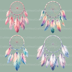Dreamcatchers Clipart Bundle 1 - CraftNest - Digital Crafting and Art